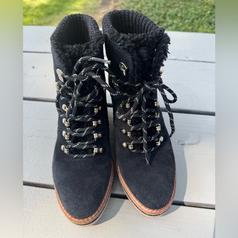 Kate Spade Willow Genuine Shearling Wedge Bootie 
S/ 7.5 - Picture 9 of 17
